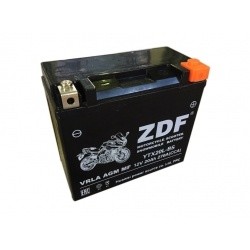 Мото АКБ ZDF Moto Battery 1220 VRLA Black (YTX120L-BS) обратный